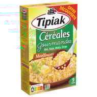 Tipiak céréales gourmandes 400g offre découverte