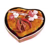 Terrine au piment d'espelette terrine coeur rouge