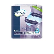 Tena culottes incontinence plus night large X12