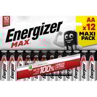 Energizer piles alkalines AA x12