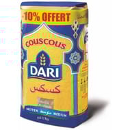 Dari couscous moyen 1kg+10%