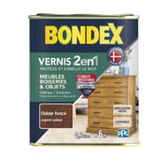 Bondex vernis bois chêne foncé satin 0.5l