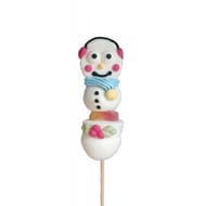 Bonbec show bonhomme de neige brochette de bonbons x1-55g