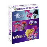 Coffret blu ray les Trolls 1 - 3