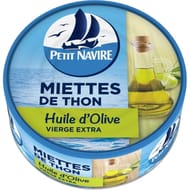 Petit navire miettes de thon à l'huile d'olive 160g
