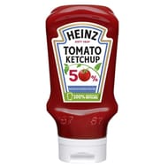 Heinz tomato ketchup 50% sucres et sel en moins 625g