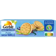 Gerblé fourrés vanille sans sucres 185g