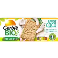 Gerblé bio sablé coco pavot bio 132g