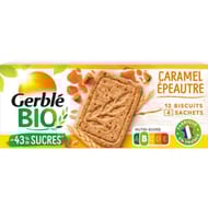 Gerblé bio sablé épeautre caramel bio 132g