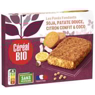 Céréal bio pavés fondants patate douce citron coco 200g