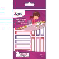 Avery 30 mini étiquettes résistantes 50 x 10 mm
