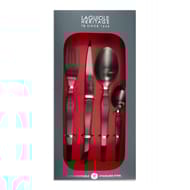 Laguiole ménagère 16 pièces intuition pvd noir mat