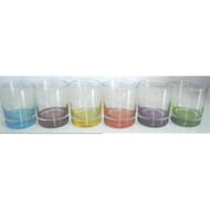Lot de 6 gobelets bas colori'eau 30.5 cl