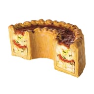 Demi paté en croute, couronne de poulet à la provencale