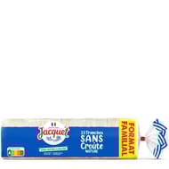 Jacquet sans croûte nature sans sucre ajoutés 33 tranches 710g format familial