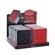 Etui à cigarette rubber tête de mort