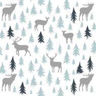 Serviettes x20 earth xmas 33x33cm 3 plis