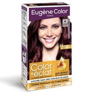 Eugène color coloration crème permanente les naturelles 4 châtain acajou
