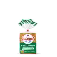 Jacquet 14 maxi tranches céréales & graines sans sucres ajoutés 550g