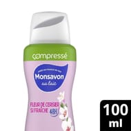 Monsavon déodorant atomiseur compressé cerisier 100ml