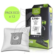 Home Equipement sac synthétique pour aspirateur X12 HEEP00+ECO