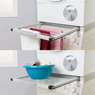 Home équipement kit de superposition lave linge/ sèche avec étendoir  80153
