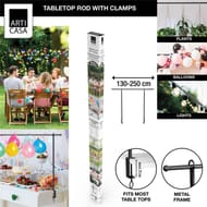 Support de table xxl 250x1,6x95,3cm