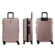 Valise rigide 75cm tms pink gold