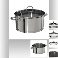 Faitout 24 cm inox Resilience