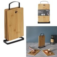 Planches à découper x6 avec socle