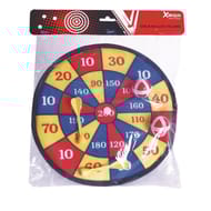 Cible velcro - 2 balles et 2 flechettes