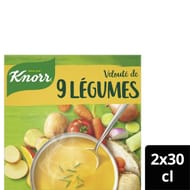 Knorr sachet veloute 9 legumes 2x30 cl