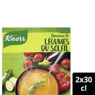 Knorr soupe douceur de legumes du soleil 2x30cl