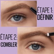 Gemey maybelline express brow satin duo 04 dark brown