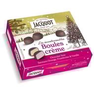 Jacquot boules crème chocolat noir boîte 1 kg