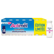 Actimel 0% nature 14x100g édition limitée