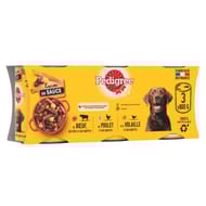 Pedigree cuisine boîtes en sauce pour chien adulte 3 variétés 3 x800g