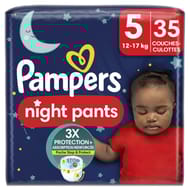 Pampers baby-dry night couches culottes taille 5 x 35