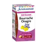 Juvamine phyto teint éclatant bourrache onagre 30 capsules 19g
