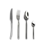Fourchette de table curving satiné