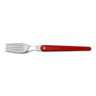 Fourchette de table laguiole acidulé rouge