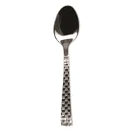 Tb collection cuillere a cafe damier finition miroir