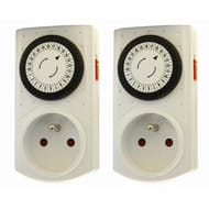 Chacon lot de 2 programmateurs mécaniques 370g