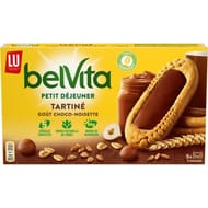 Lu belvita tartine biscuit chocolat noisette  250g