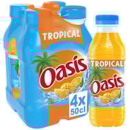 Oasis tropical 4x50cl