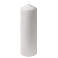 Bougie cylindrique 280/87mm blanc