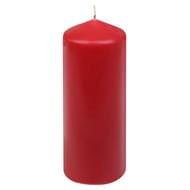 Bougie cylindrique 200/77mm rubis