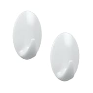 2 crochets adhesifs jumbo 5,5x3,3cm