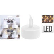 Bougie chauffe plat led x4