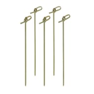 50 brochettes bambou pique apéritif 15 cm à poignées